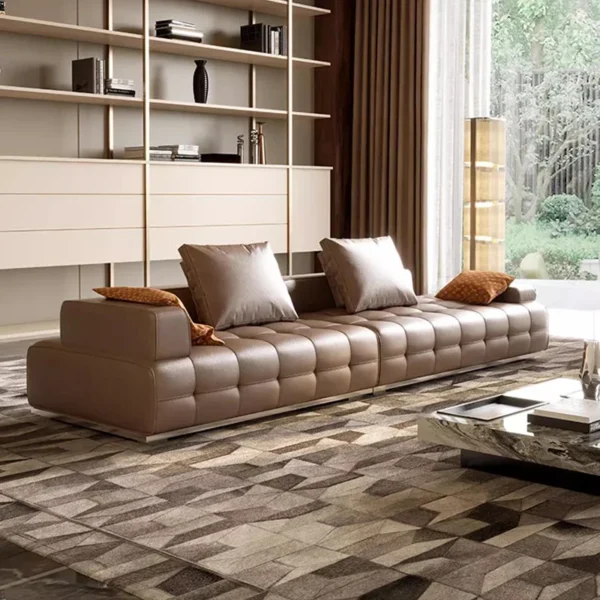 Balcony Hallway Living Room Sofas Cheap Office Leather Puffs Couch Futon Living Room Sofas Modern Muebles Postmodern Furniture
