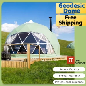 【Free Global Shipping】 Geodesic Dome Tent Spherical Tent Hotel Resort Outdoor Luxury Glamping Dome Transparent Starry Sky Tent