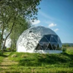 【Free Global Shipping】 Geodesic Dome Tent Spherical Tent Hotel Resort Outdoor Luxury Glamping Dome Transparent Starry Sky Tent