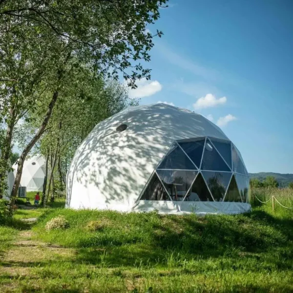 【Free Global Shipping】 Geodesic Dome Tent Spherical Tent Hotel Resort Outdoor Luxury Glamping Dome Transparent Starry Sky Tent
